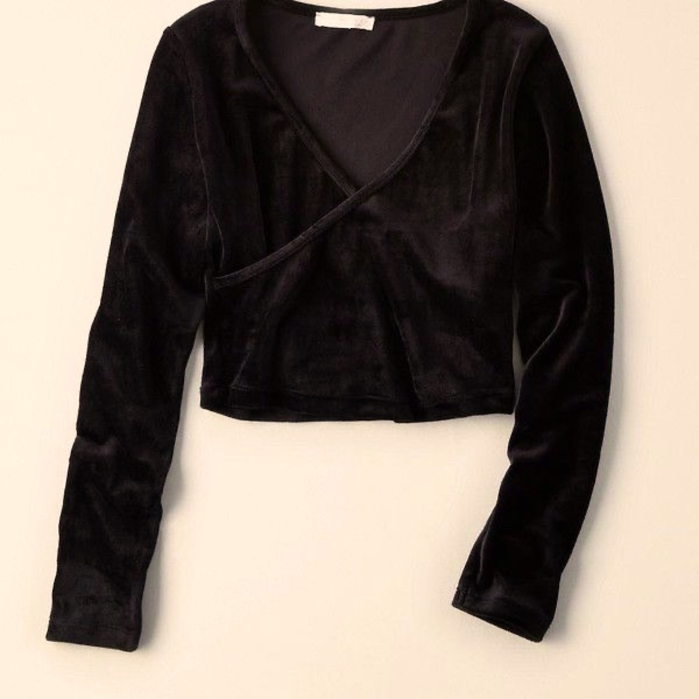 🌸 AE - ‘Don’t Ask Why’ velvet top / American Eagle